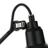 DCW Lampe Gras No 304 Bathroom Applique noir - La tête de lampe elle-même permet, grâce à son articulation, un ajustement individualisé de la lumière.