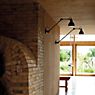 DCW Lampe Gras No 304 L 40, lámpara de pared negra cobre rústico - ejemplo de uso previsto
