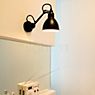 DCW Lampe Gras No 304, lámpara de pared negra blanco/cobre - ejemplo de uso previsto