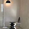 DCW Mezzaluna Floor Lamp LED black application picture