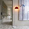 DCW Mezzaluna Floor Lamp LED red application picture