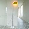 DCW Mezzaluna Floor Lamp LED yellow application picture