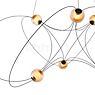 DCW Munari Chandelier LED 6 lamps black - pre-mounted