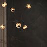 DCW Munari Chandelier LED 6 lamps black - pre-mounted