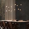 DCW Munari Chandelier LED 6 lamps black - pre-mounted application picture