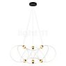 DCW Munari Chandelier LED 6 lamps gold - unmounted