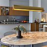 DCW Respiro Pendant light LED 120 cm - black application picture