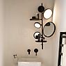DCW Tell Me Stories Wall Light LED black application picture