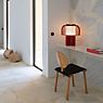 DCW Yasuke Table Lamp LED red/red application picture