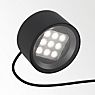 Delta Light Frax, foco LED con piqueta gris oscuro, ø11,7 cm
