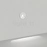 Delta Light Logic Mini Recessed Wall Light LED round aluminium grey - incl. ballasts application picture
