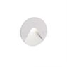 Delta Light Logic Mini Recessed Wall Light LED round white - excl. ballasts