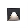 Delta Light Logic Recessed Wall Light LED dark grey - 12 cm - incl. ballasts