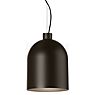 Delta Light Mantello, lámpara de suspensión negro, ø20,8 cm