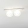Delta Light Oono Plafonnier LED 2 foyers blanc - 2.700 K