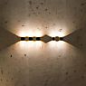 Delta Light Orbit Punk, lámpara de pared LED negro/dorado