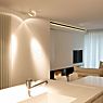 Delta Light Rand Plafonnier LED 2 foyers blanc - produit en situation