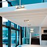 Delta Light Rand Plafonnier LED 3 foyers blanc - produit en situation