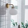 Design for the People Raito Wall Light opal white , discontinued product application picture