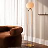 Design for the People Shapes Floor Lamp brass application picture