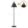 Design for the People Strap Floor Lamp black