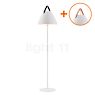 Design for the People Strap Floor Lamp white