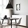 Design for the People Strap Pendant Light ø27 cm - white application picture