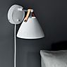 Design for the People Strap Wall Light white application picture