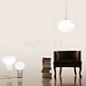 Fabbian Aérostat Table lamp nickel - large application picture