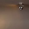 Fabbian Beluga Steel Lampada da parete/soffitto - visualizzabile a 360° per una visione più attenta e accurata