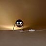 Fabbian Beluga Steel table lamp polished stainless steel