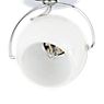Fabbian Beluga White Wall-/Ceiling Light 2 lamps opal glass white - An illuminant with a G9 base is required.