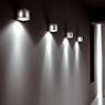 Fabbian Cubetto Ceiling-/Wall Light swivelling transparent - gu10