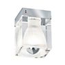 Fabbian Cubetto Loft-/Væglampe gennemsigtig - E14