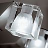 Fabbian Cubetto Plafond-/Wandlamp zwenkbaar transparant - gu10