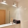 Fabbian Cubetto, lámpara de techo/pared pivotante blanco - gu10 - ejemplo de uso previsto