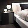 Fabbian Lumi Mochi table lamp with base white application picture