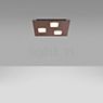 Fabbian Quarter Lampada da soffitto/parete marrone opaco - 30 cm