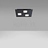 Fabbian Quarter Plafond-/Wandlamp zwart - 30 cm , Magazijnuitverkoop, nieuwe, originele verpakking