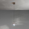 Fabbian Tripla Pendant Light LED bronze