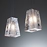 Fabbian Vicky Pendant Light 2 lamps clear