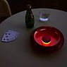 Fatboy Oloha Lampe rechargeable LED rouge - ø37,5 cm - produit en situation