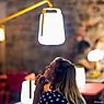 Fermob Balad Battery Light LED ochre red - 38 cm application picture