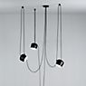 Flos Aim Small Sospensione LED 3 Lamps black/white/silver , discontinued product