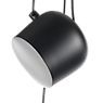 Flos Aim Sospensione LED black - Thanks to its satin-finished diffuser, the Aim Sospensione supplies completely glare-free zone lighting.