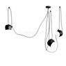 Flos Aim and Aim Small Mix LED 3 Lamps black