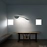 Flos Almendra Arch S2 Pendant Light LED 2 lamps white - short , discontinued product application picture