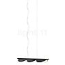 Flos Almendra Linear S3 Suspension LED 3 foyers anthracite