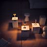 Flos Bon Jour Unplugged Acculamp LED body chroom mat/kroon geel , uitloopartikelen productafbeelding