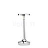 Flos Bon Jour Unplugged Battery Light LED body chrome glossy/without crown